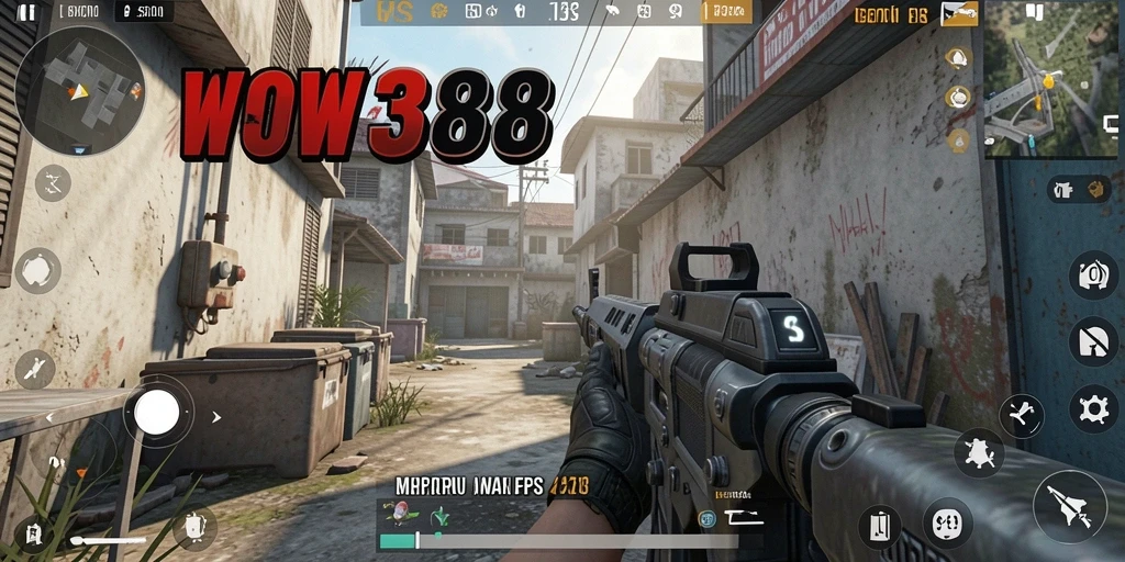 Tampilan gameplay WOW388 yang penuh aksi dan tantangan.